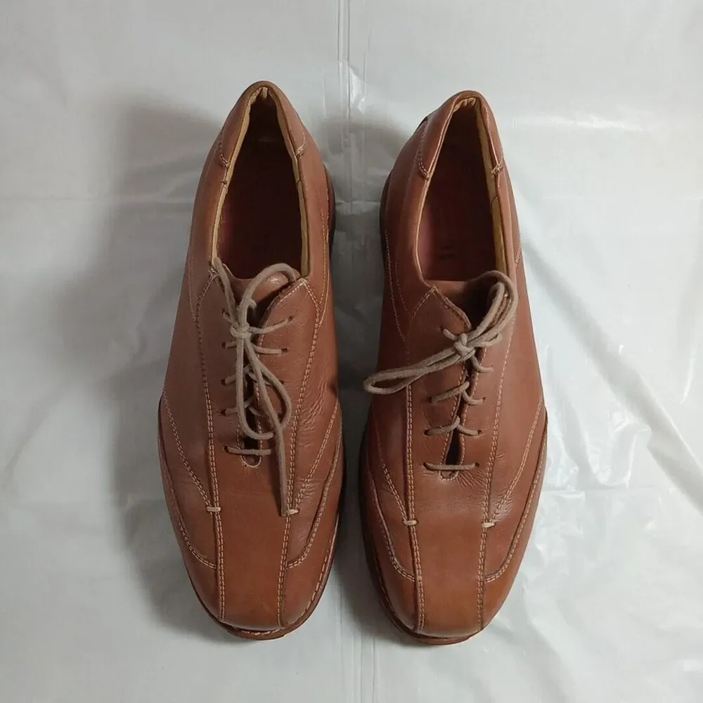 Vineyard shoes Men's Size 10 Brown No Insoles Inside Made In Brazil